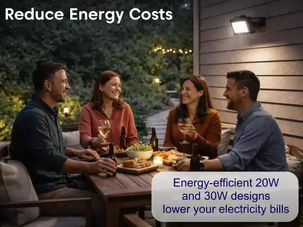 Morris led 20w floodlight to reduce the energy cost